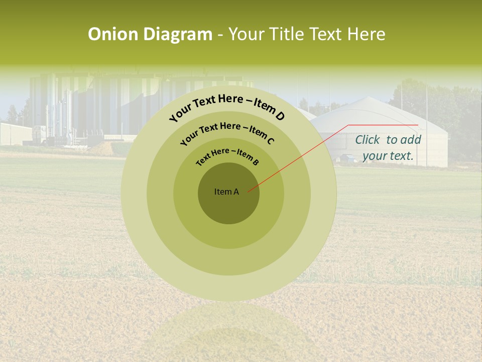 Protection Sky Field PowerPoint Template