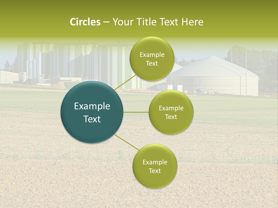 Protection Sky Field PowerPoint Template