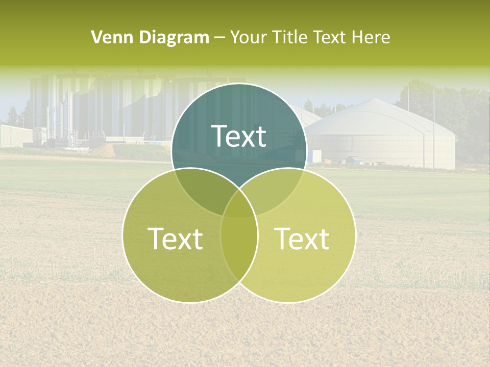 Protection Sky Field PowerPoint Template