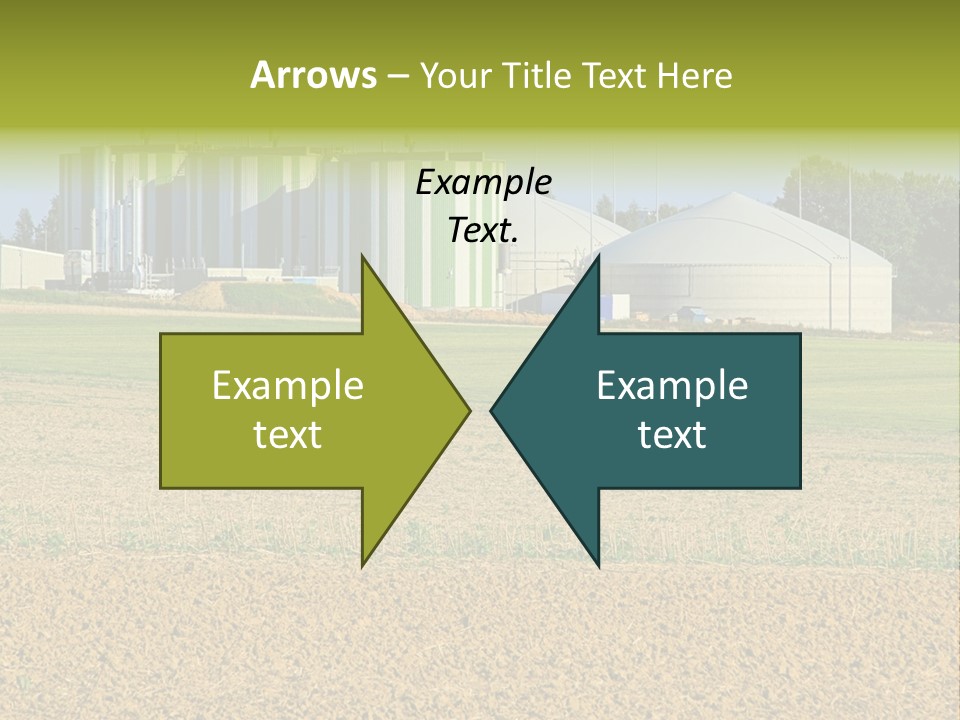 Protection Sky Field PowerPoint Template