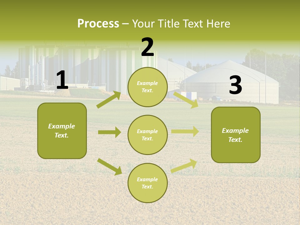 Protection Sky Field PowerPoint Template