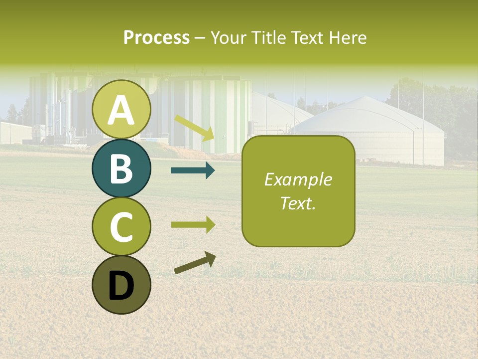Protection Sky Field PowerPoint Template