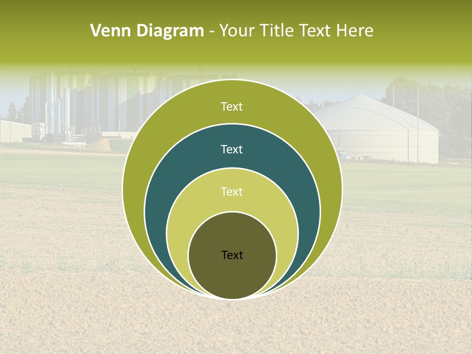 Protection Sky Field PowerPoint Template