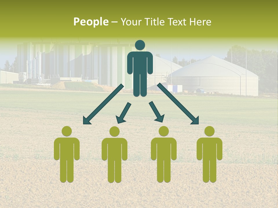 Protection Sky Field PowerPoint Template