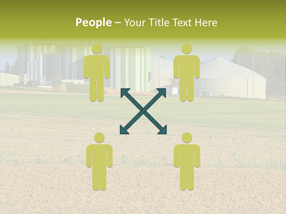 Protection Sky Field PowerPoint Template