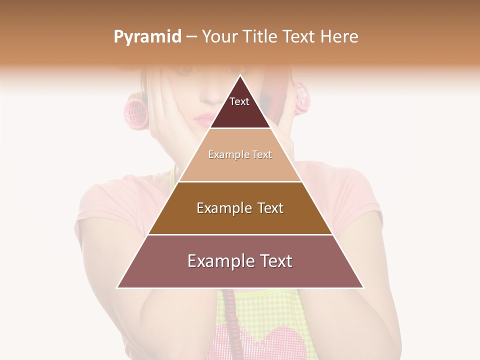 Apron Listening Green PowerPoint Template