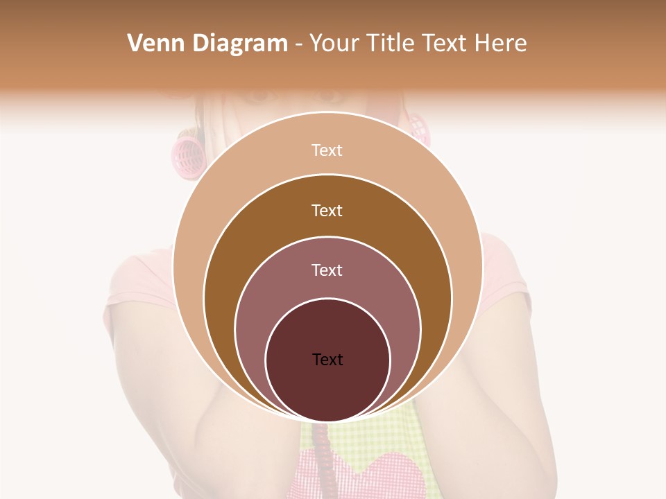 Apron Listening Green PowerPoint Template