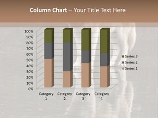 Gray Canine Danger PowerPoint Template