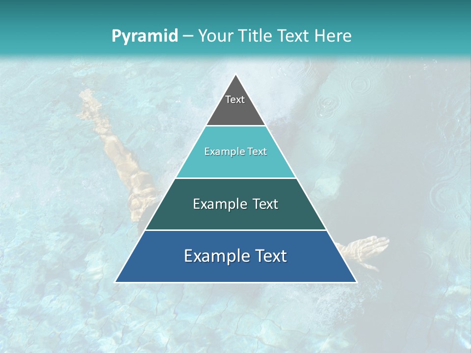 A Man Swimming In A Pool Of Water Powerpoint Template PowerPoint Template