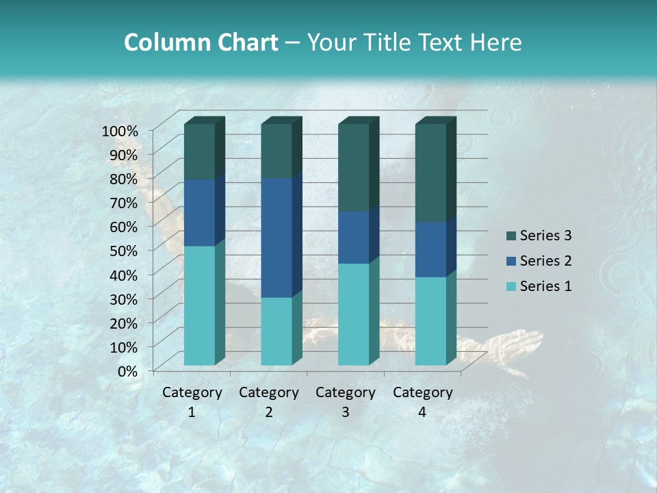 A Man Swimming In A Pool Of Water Powerpoint Template PowerPoint Template