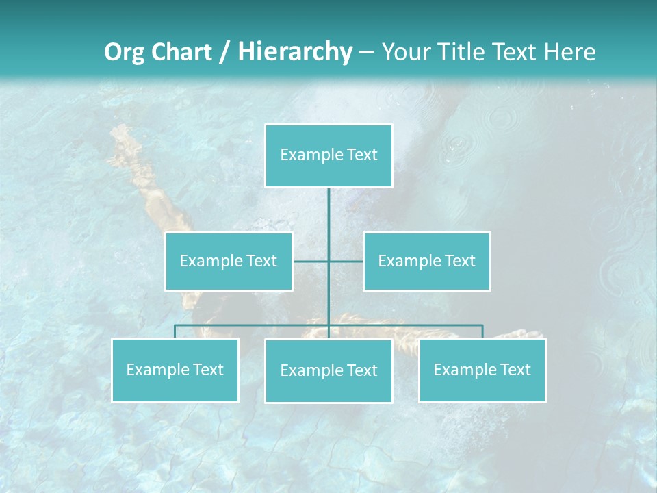 A Man Swimming In A Pool Of Water Powerpoint Template PowerPoint Template