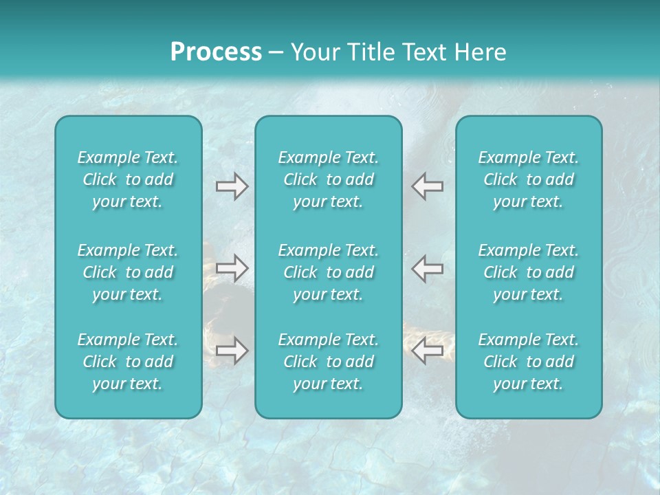 A Man Swimming In A Pool Of Water Powerpoint Template PowerPoint Template