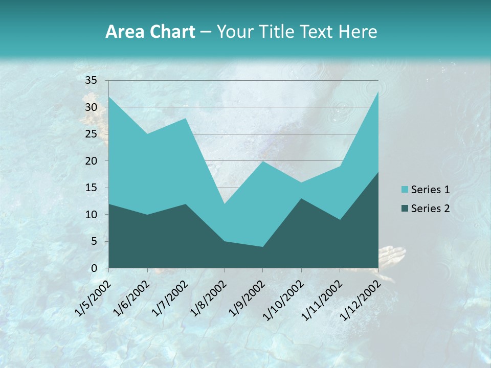 A Man Swimming In A Pool Of Water Powerpoint Template PowerPoint Template