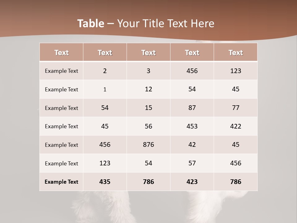 Studio Breed Terrier PowerPoint Template