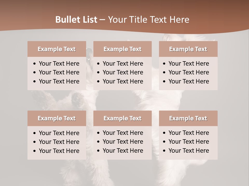 Studio Breed Terrier PowerPoint Template