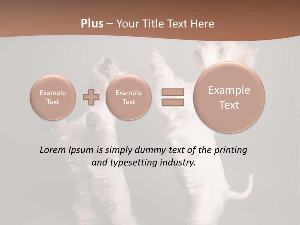 Studio Breed Terrier PowerPoint Template