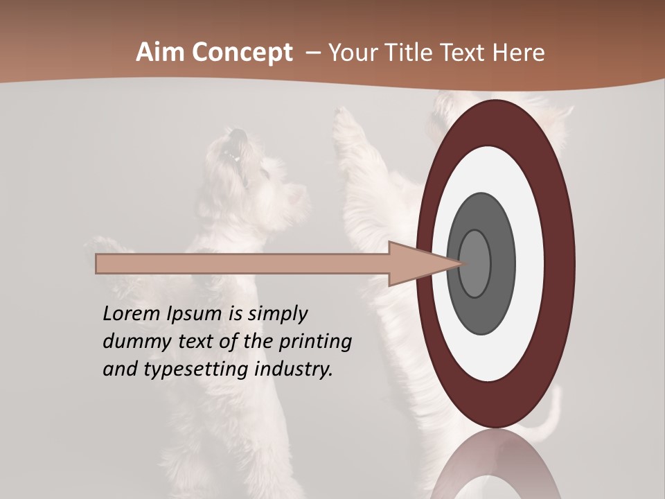 Studio Breed Terrier PowerPoint Template