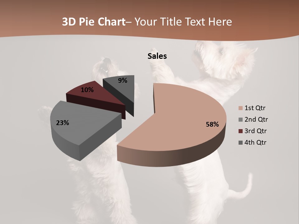 Studio Breed Terrier PowerPoint Template