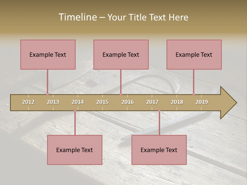 Dangerous Stretch Separation PowerPoint Template