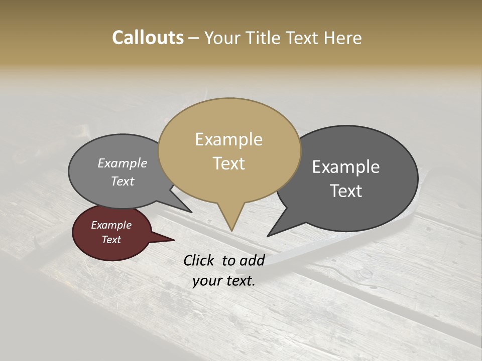 Dangerous Stretch Separation PowerPoint Template