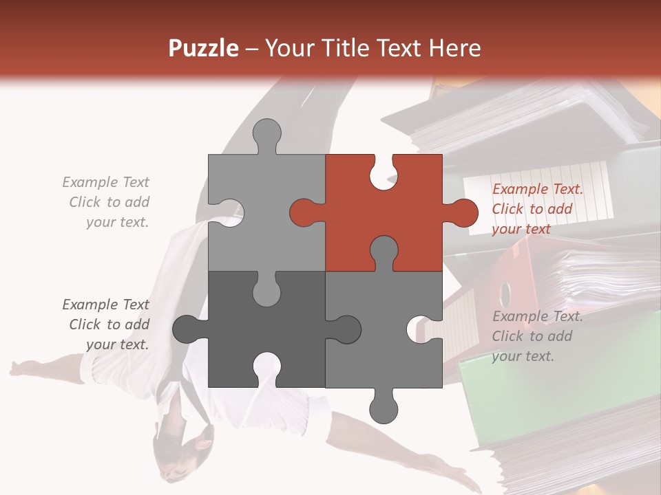 Water Handsome Closeup PowerPoint Template