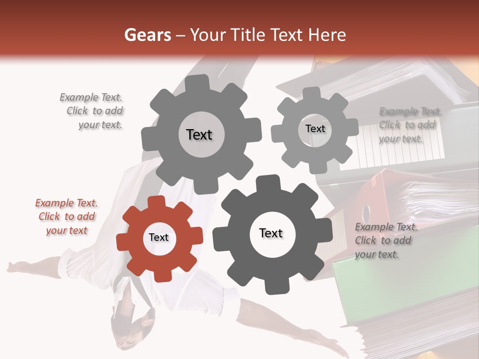 Water Handsome Closeup PowerPoint Template