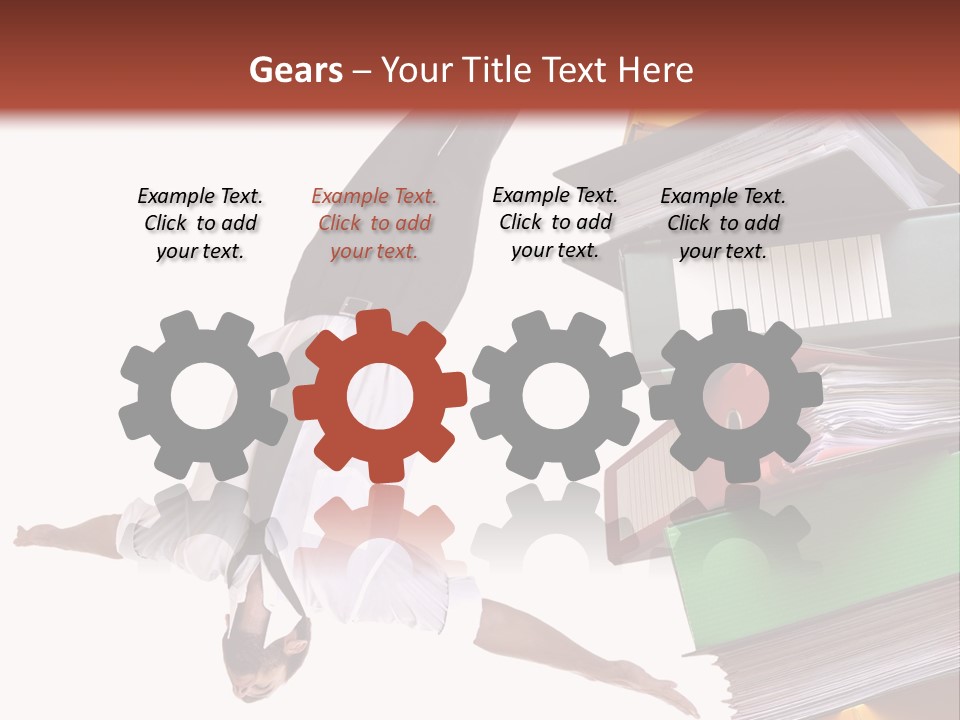 Water Handsome Closeup PowerPoint Template
