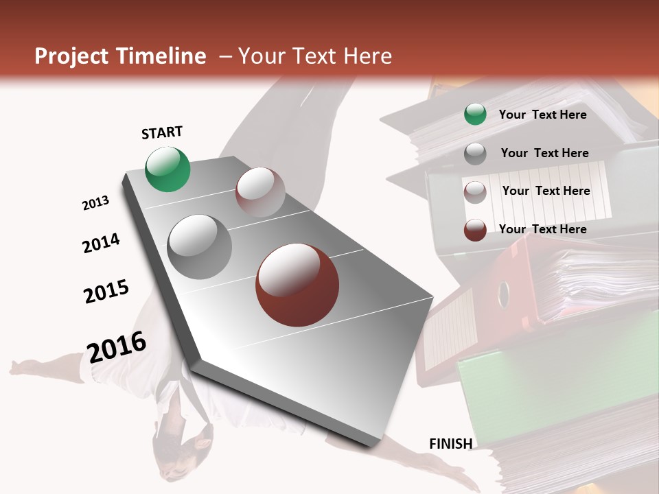 Water Handsome Closeup PowerPoint Template