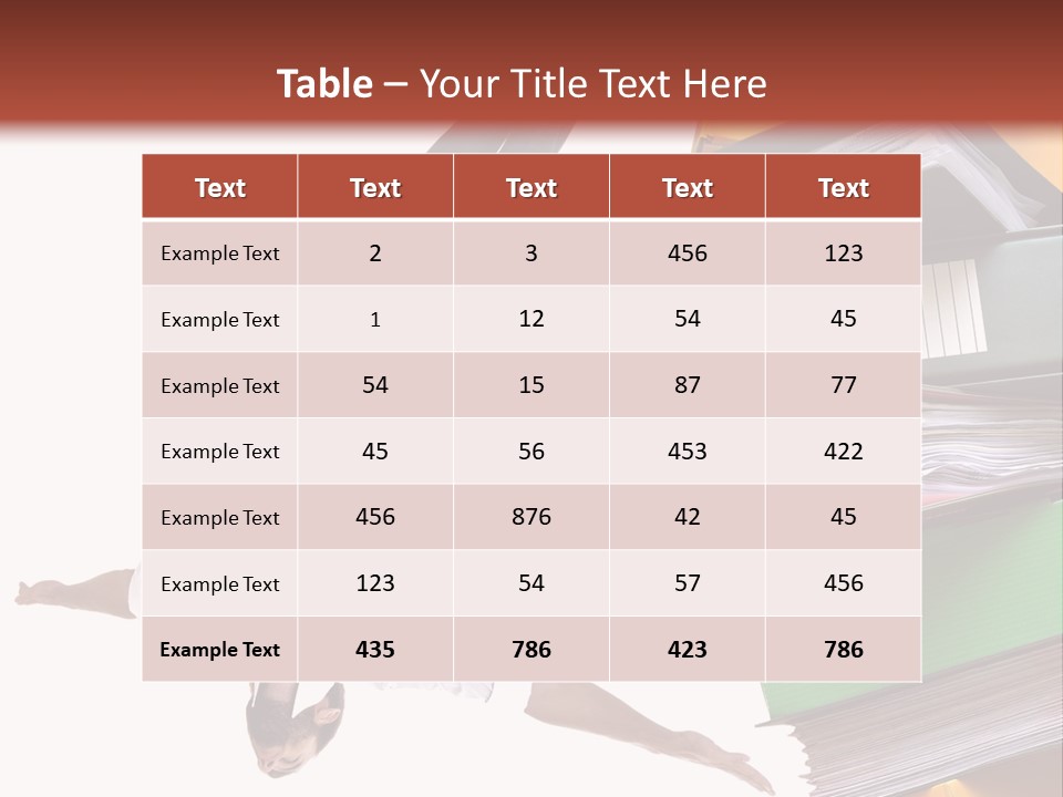 Water Handsome Closeup PowerPoint Template
