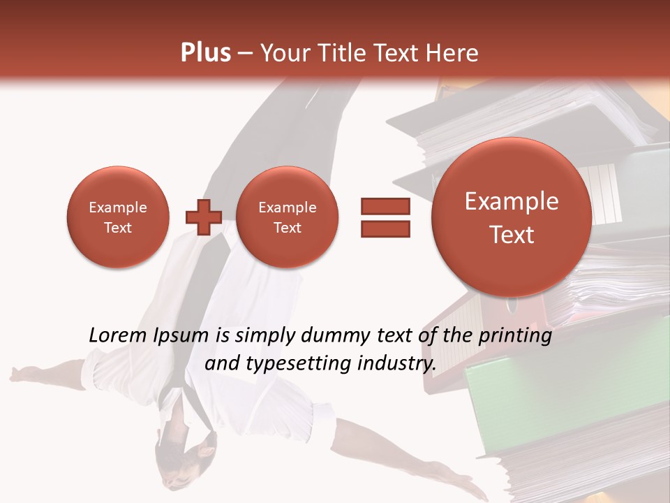 Water Handsome Closeup PowerPoint Template