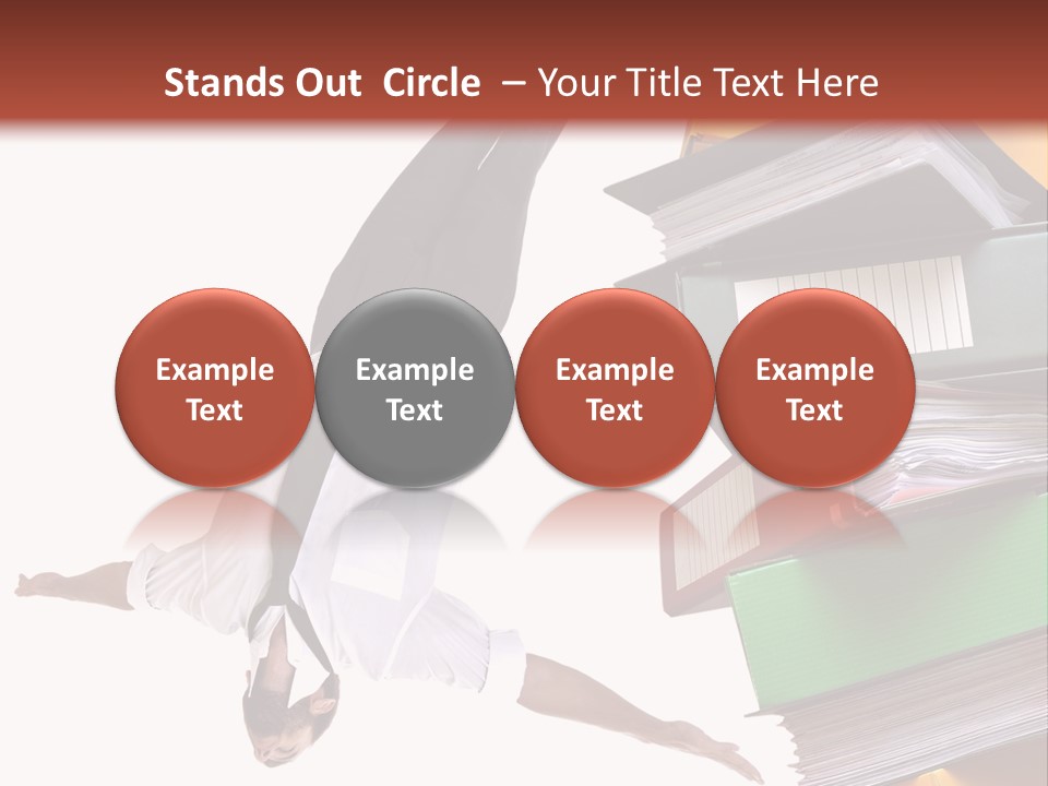 Water Handsome Closeup PowerPoint Template