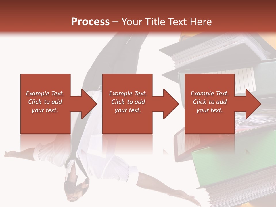 Water Handsome Closeup PowerPoint Template
