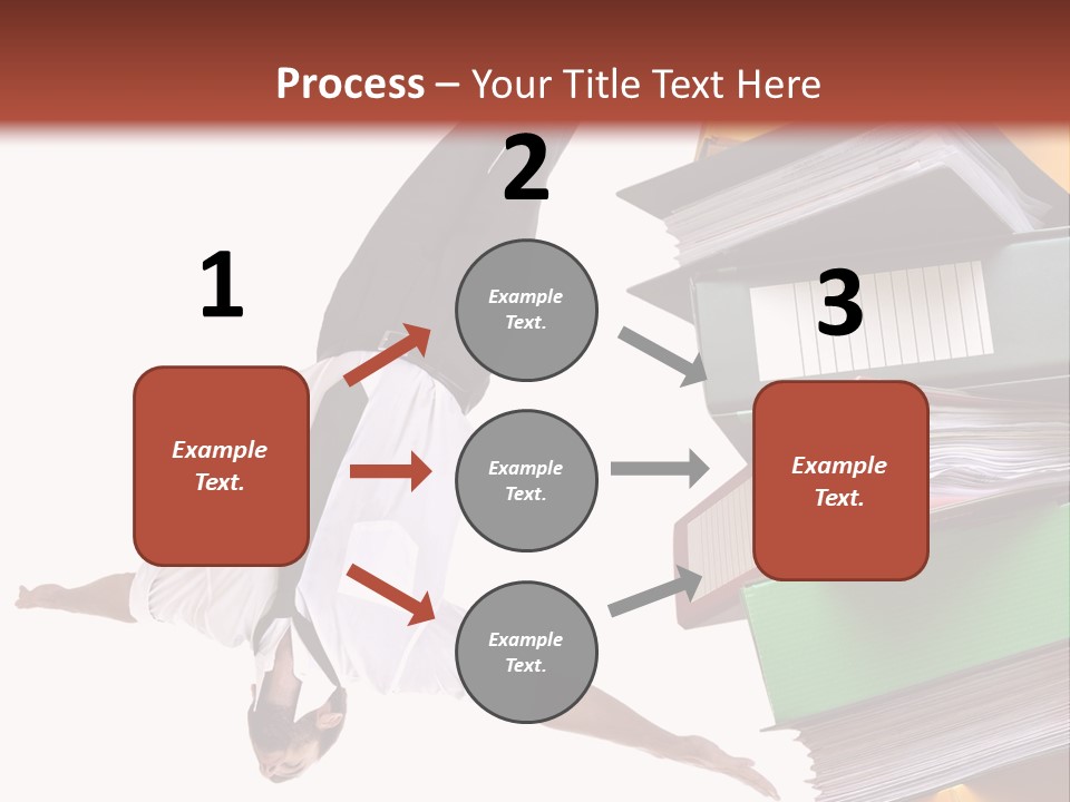 Water Handsome Closeup PowerPoint Template