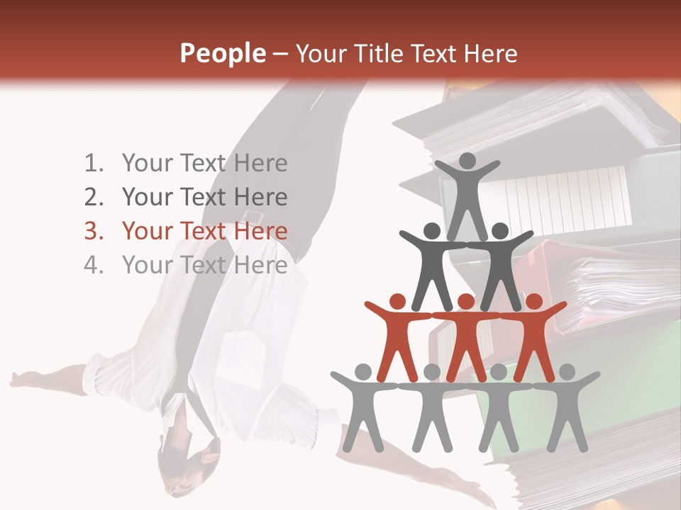 Water Handsome Closeup PowerPoint Template