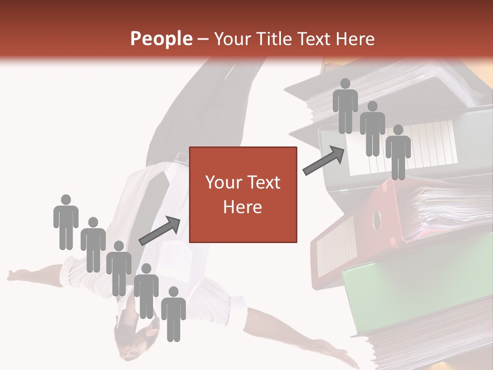 Water Handsome Closeup PowerPoint Template