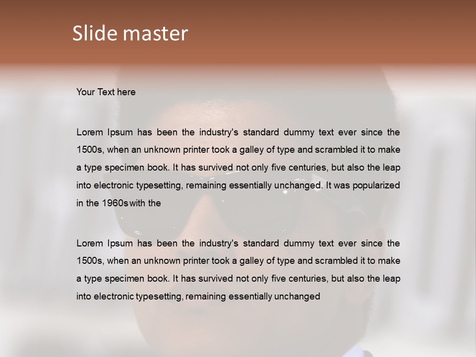 Event Star Person PowerPoint Template