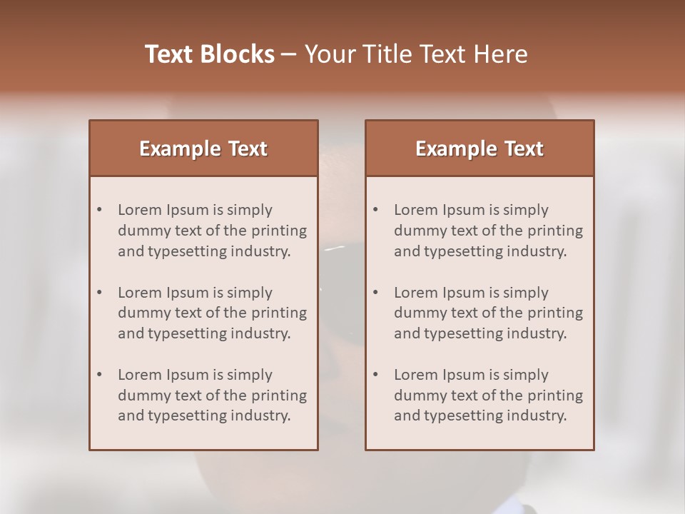 Event Star Person PowerPoint Template