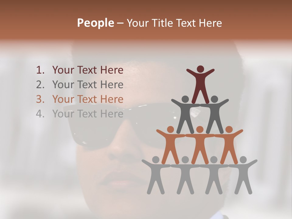 Event Star Person PowerPoint Template