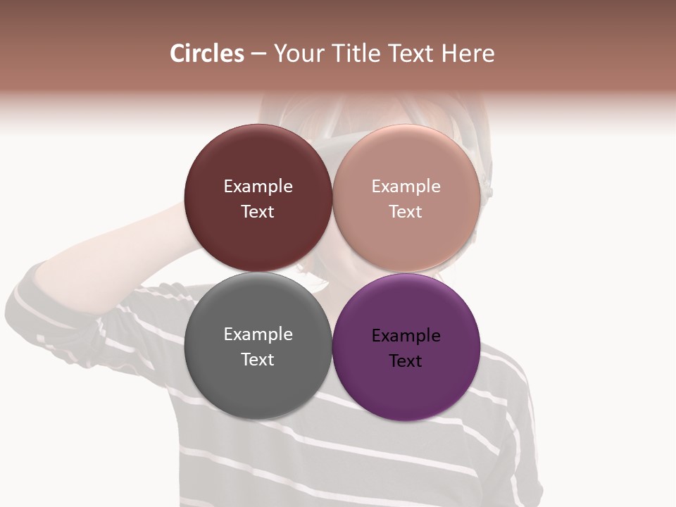 Head Childhood Wearing PowerPoint Template