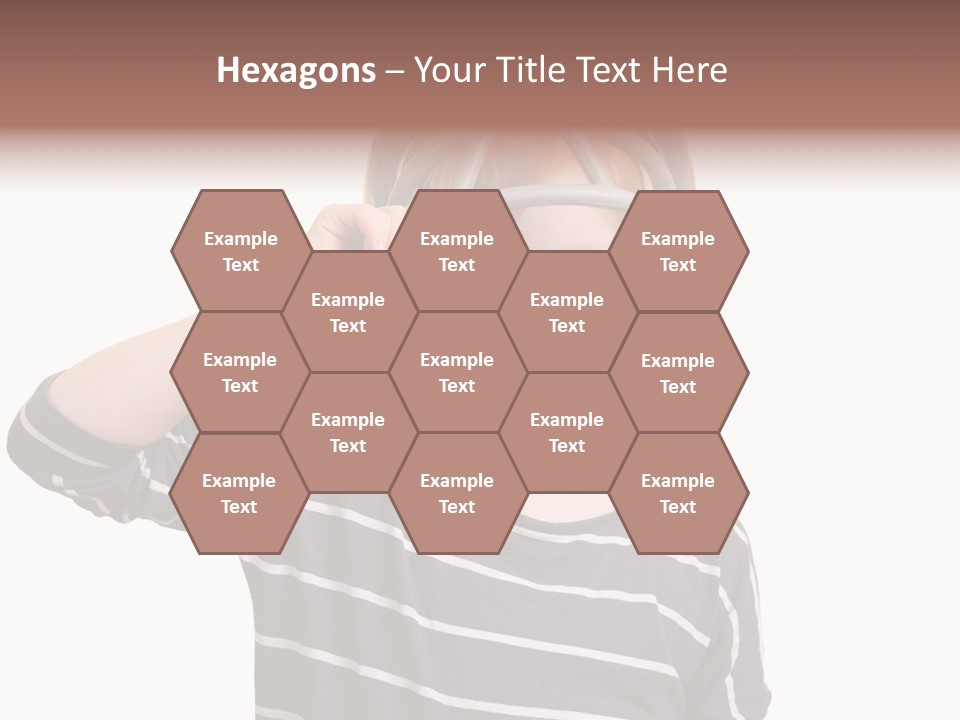 Head Childhood Wearing PowerPoint Template