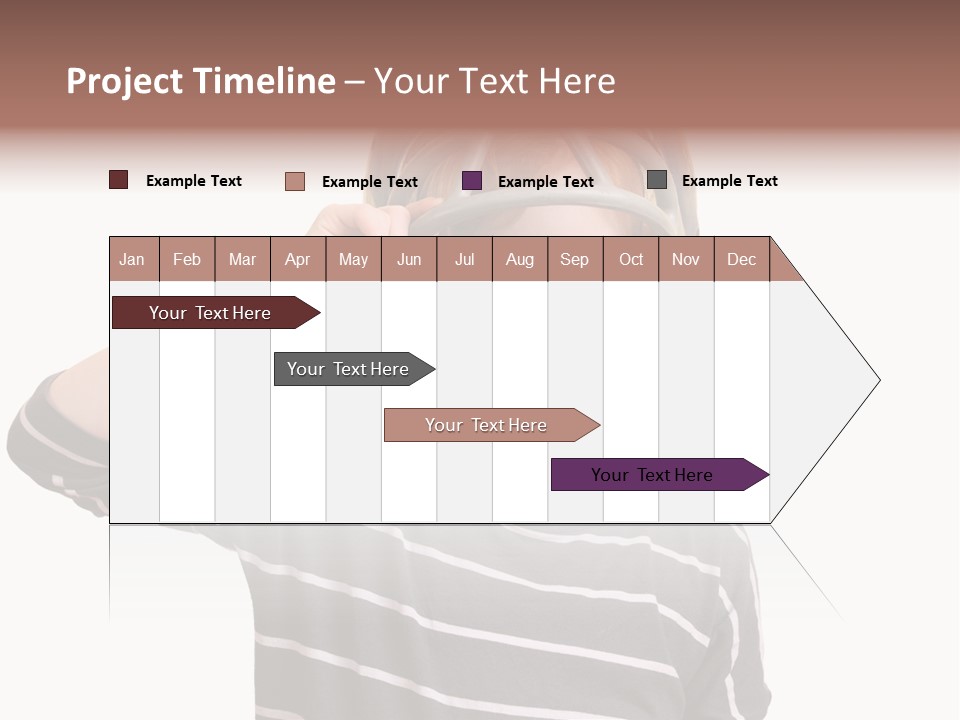 Head Childhood Wearing PowerPoint Template