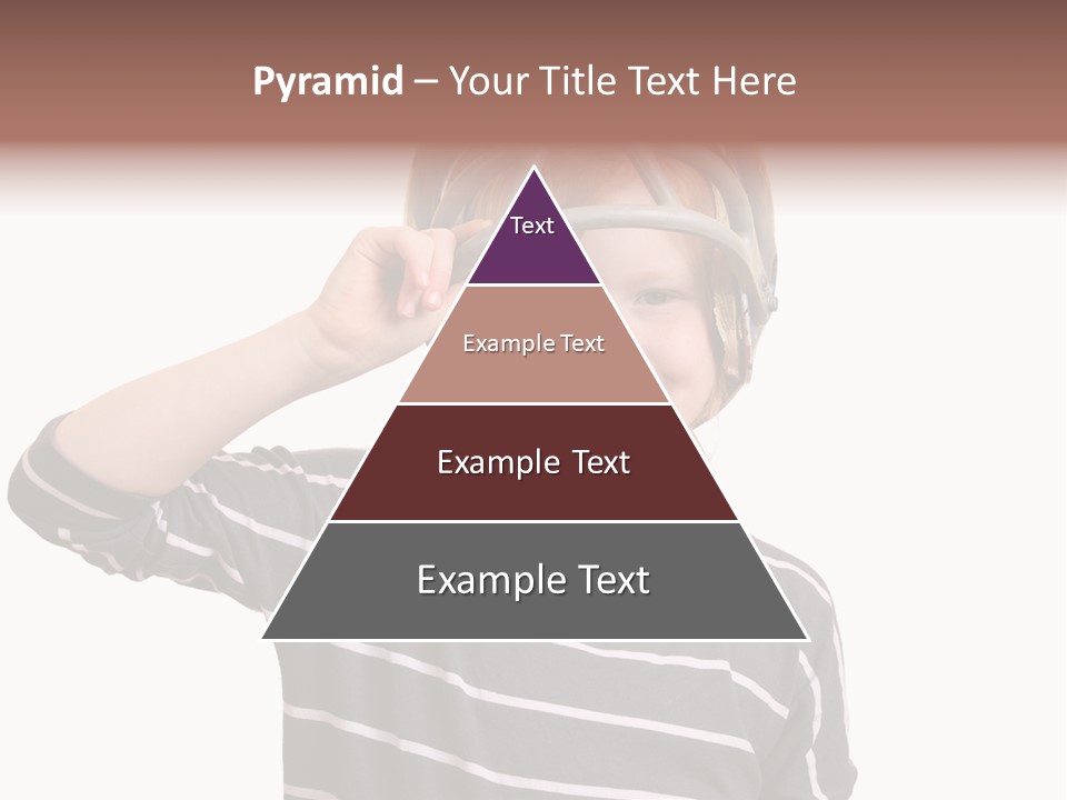 Head Childhood Wearing PowerPoint Template