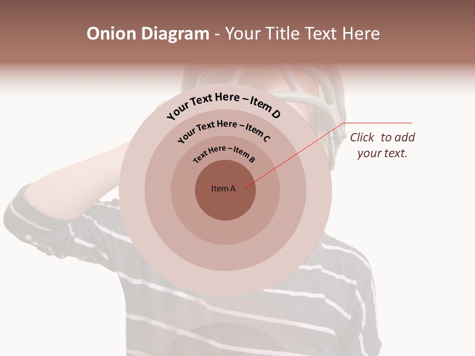 Head Childhood Wearing PowerPoint Template