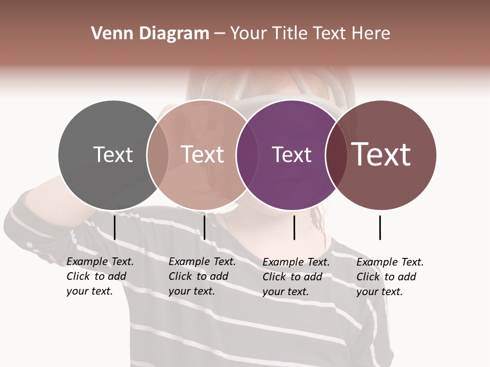 Head Childhood Wearing PowerPoint Template