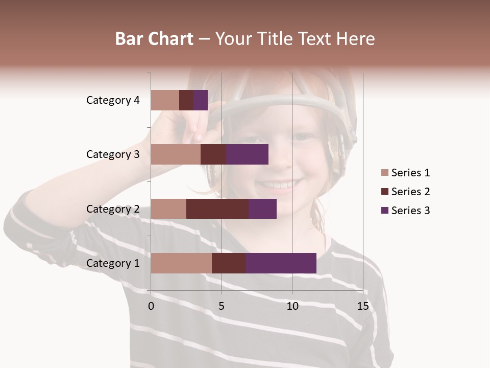 Head Childhood Wearing PowerPoint Template