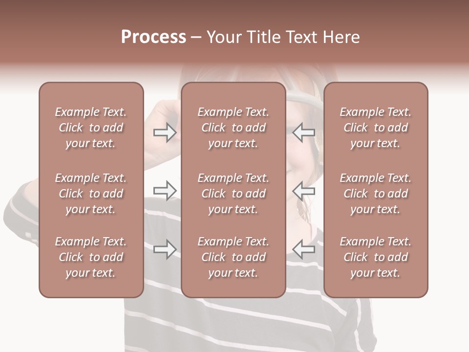 Head Childhood Wearing PowerPoint Template
