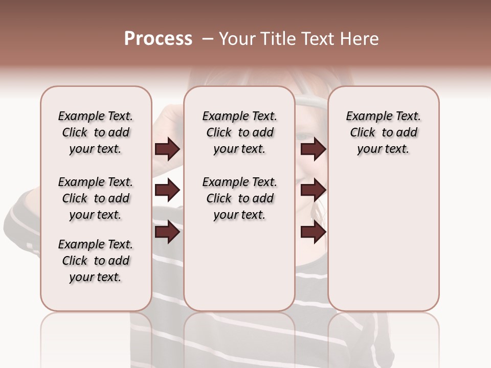 Head Childhood Wearing PowerPoint Template