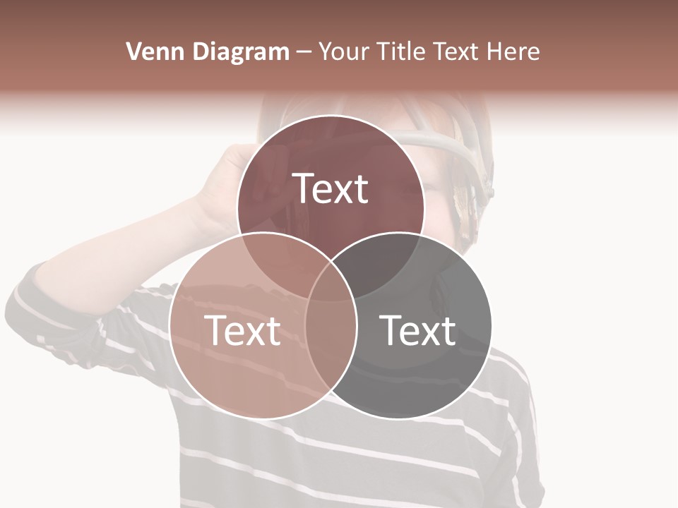 Head Childhood Wearing PowerPoint Template