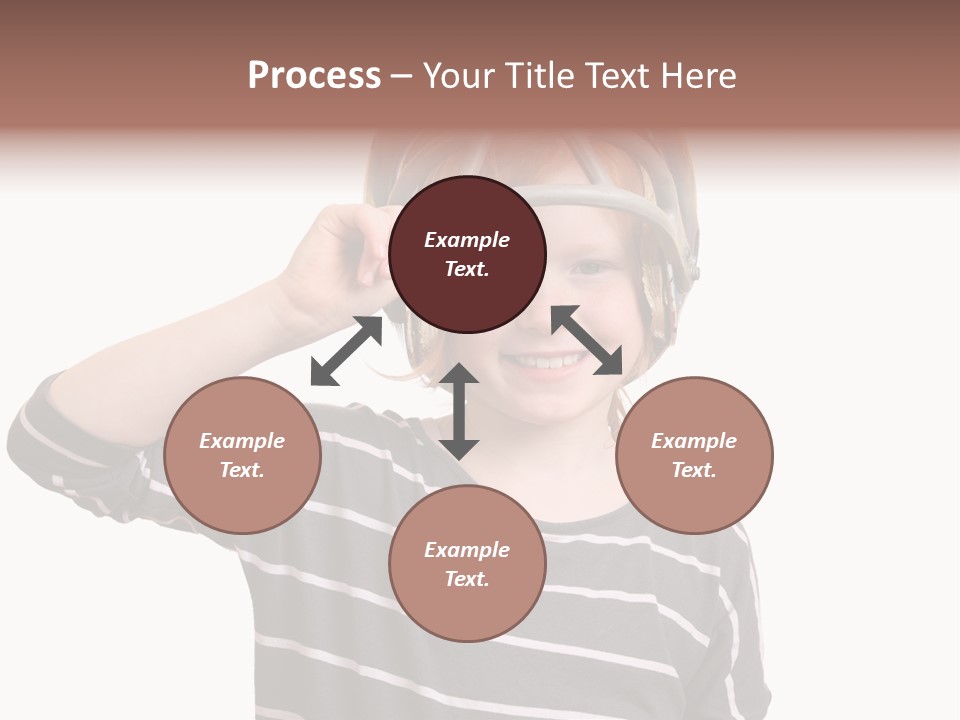 Head Childhood Wearing PowerPoint Template