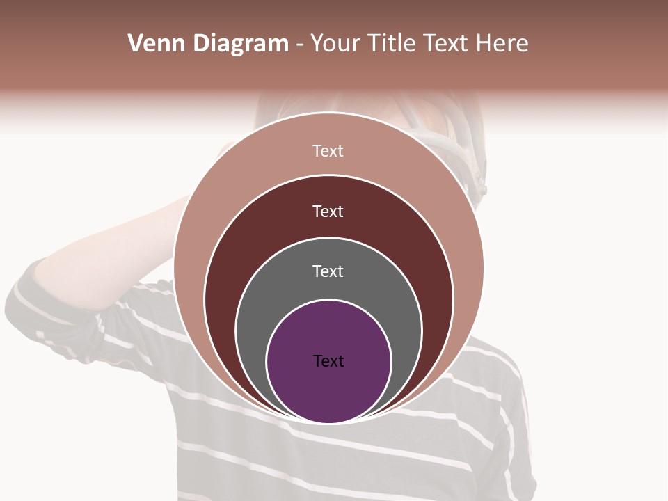 Head Childhood Wearing PowerPoint Template